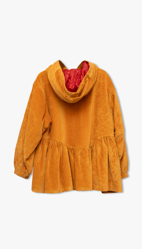 Gul fløyelsjakke fra Moschino - Bilde 2