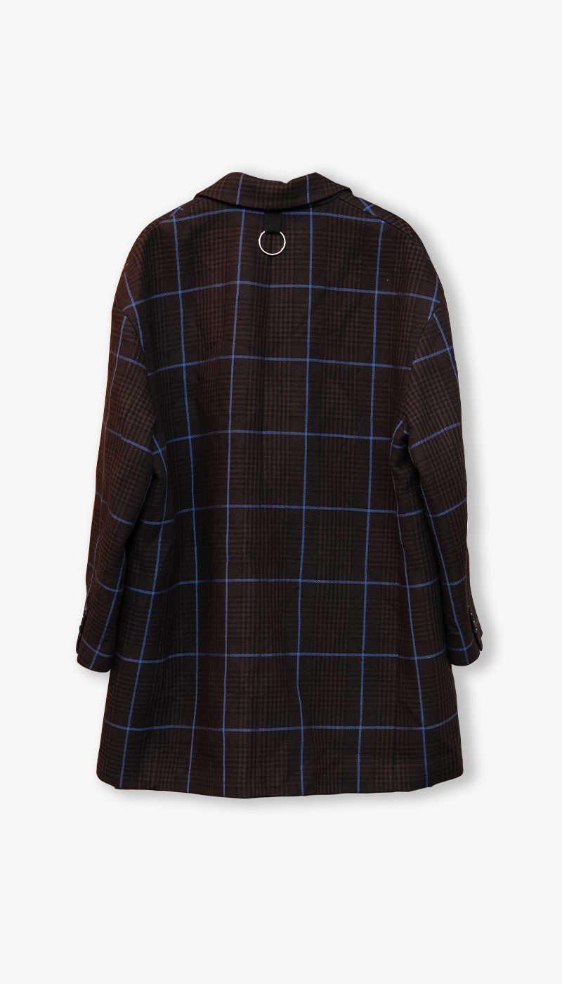 Maria Mena x The Edited; Tibi Heston Check Coat - Bilde 2