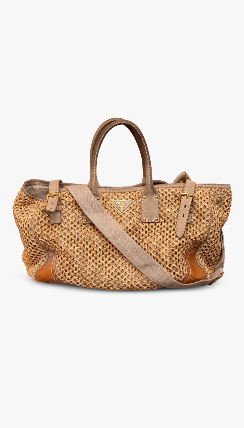 Prada Crochet Tote Bag - Bilde 2