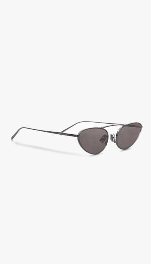 Saint Laurent Silver Aviator Sunglasses – Classic Metal Frame Shades